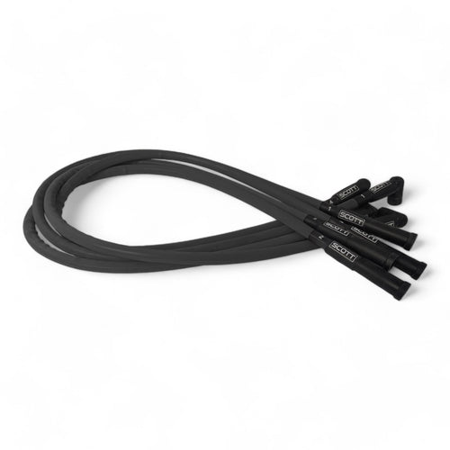Scott Performance - Ford 2.3L 300 OHM Plug Set  - Black - SPW300-CH-23-1