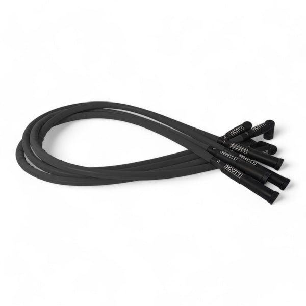 Scott Performance - Ford 2.3L 30 OHM Plug Set - Black - SPW-CH-23