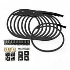 Scott Performance - Spark Plug Wire Kit 300 OHM  - Black - SPW300-CH-KSTR-1