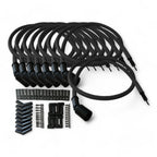 Scott Performance - Spark Plug Wire Kit 300 OHM  - Black - SPW300-CH-LSRELO-1