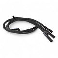 Scott Performance - Ford 2.3L 30 OHM Fiberglass Sleeved Spark Plug Wire Set  - Black - SPW-PS-23-1