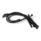 Scott Performance - Small Block Dodge 30 OHM Fiberglass Sleeved Spark Plug Wire Set  - Red - SPW-PS-660-2