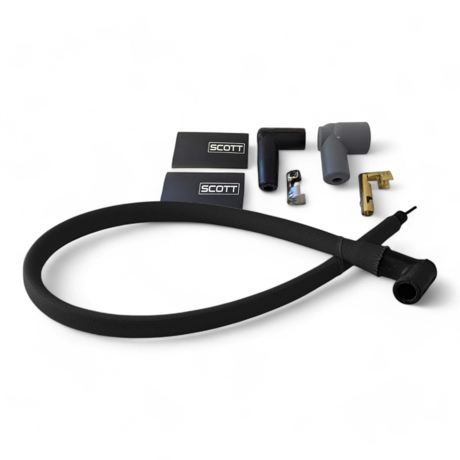 24 Inch High Performance Low Ohm Fiberglass Sleeved Universal Coil Wire Kit - #SPW-PSCW24