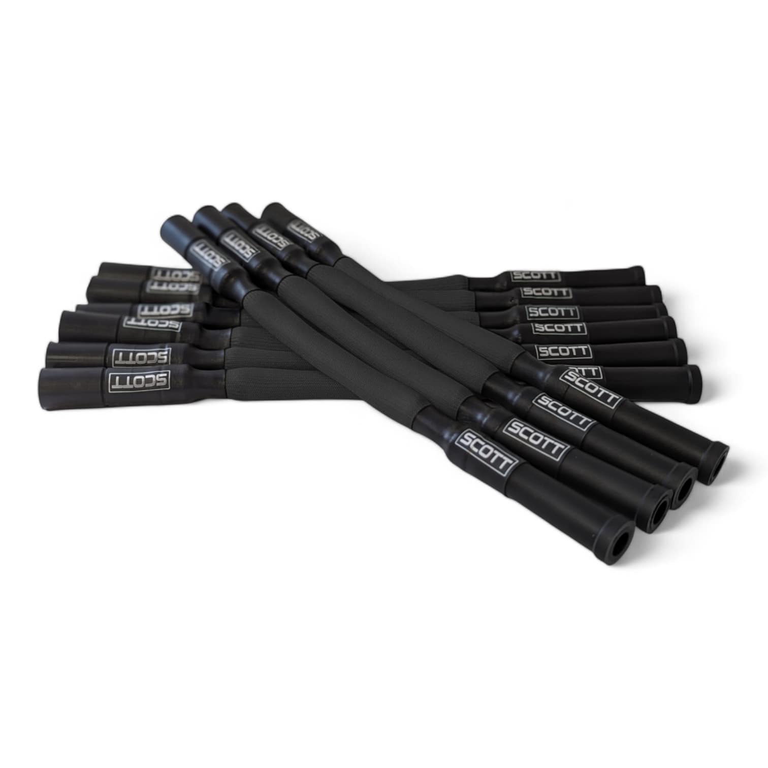 Scott Performance - Dodge Viper Gen4/5 30 OHM Fiberglass Sleeved Spark Plug Wire Set  - Black - SPW-PS-690-IV/V-1