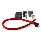 48 Inch High Performance Low Ohm Fiberglass Sleeved Universal Coil Wire Kit - #SPW-PSCW-48