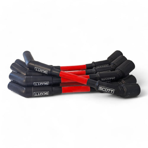 Scott Performance - Chevy Ls -Lt-Gen5 300 OHM Plug Set  - Red - SPW300-CH-LT-GEN5-2
