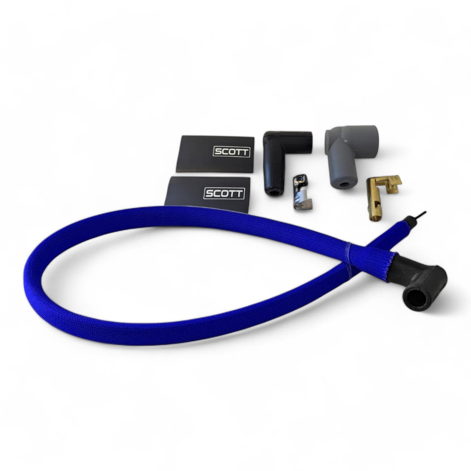 48 Inch High Performance Low Ohm Fiberglass Sleeved Universal Coil Wire Kit - #SPW-PSCW-48