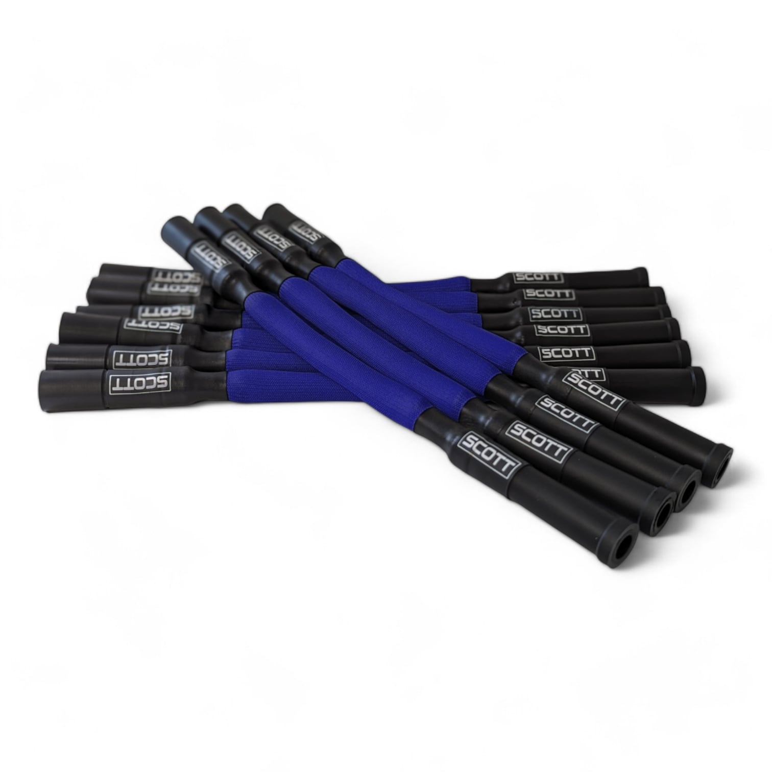 Scott Performance - Dodge Viper Gen4/5 30 OHM Fiberglass Sleeved Spark Plug Wire Set  - Blue - SPW-PS-690-IV/V-3
