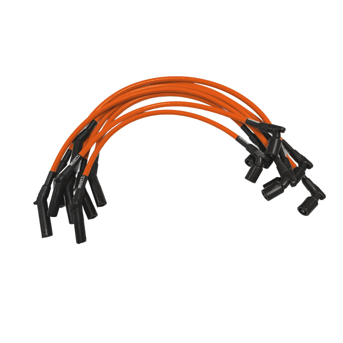 496 Mercruiser Spark Plug Wires - High Performance Low Ohm, 10mm Silicone Sleeved