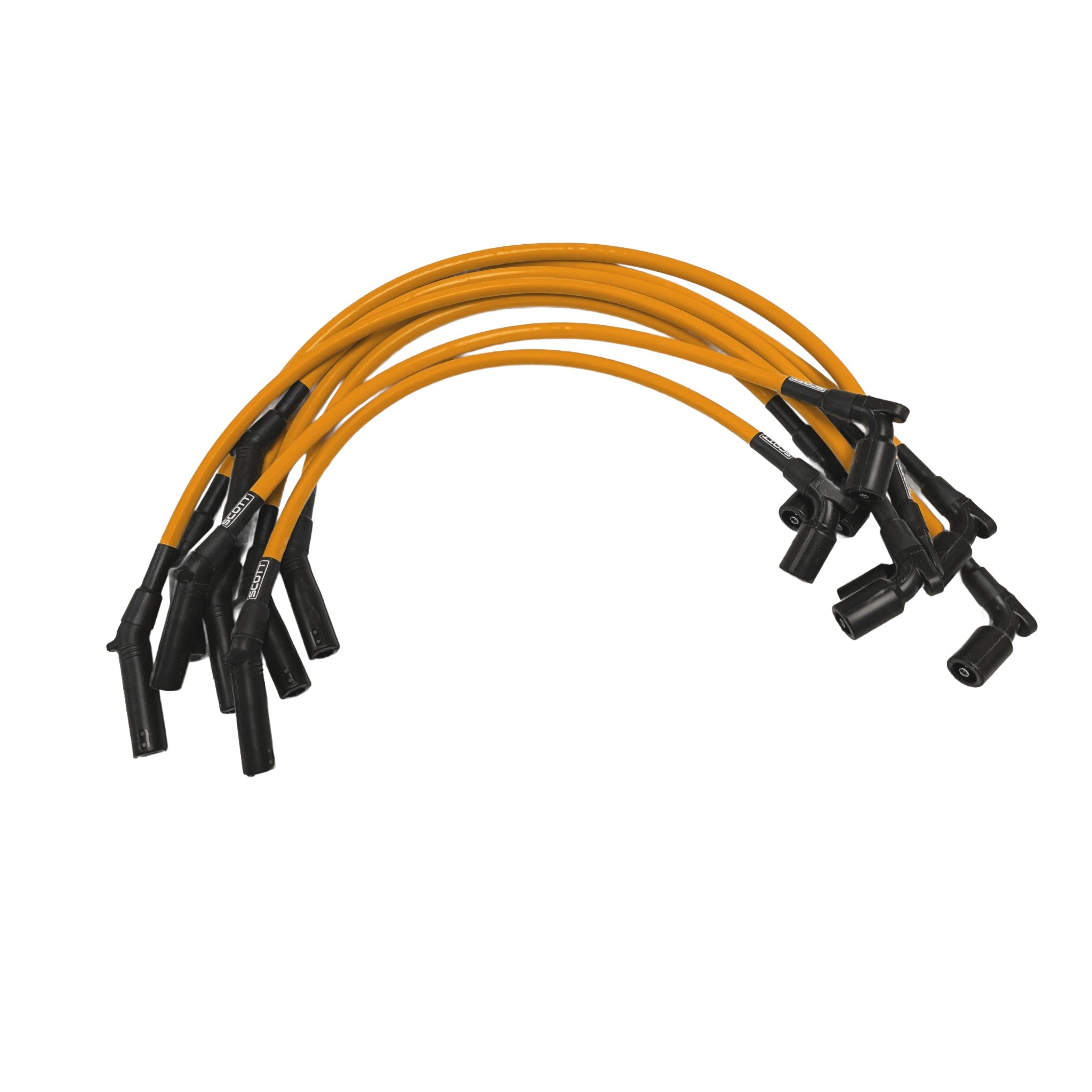 496 Mercruiser Spark Plug Wires - High Performance Low Ohm, 10mm Silicone Sleeved
