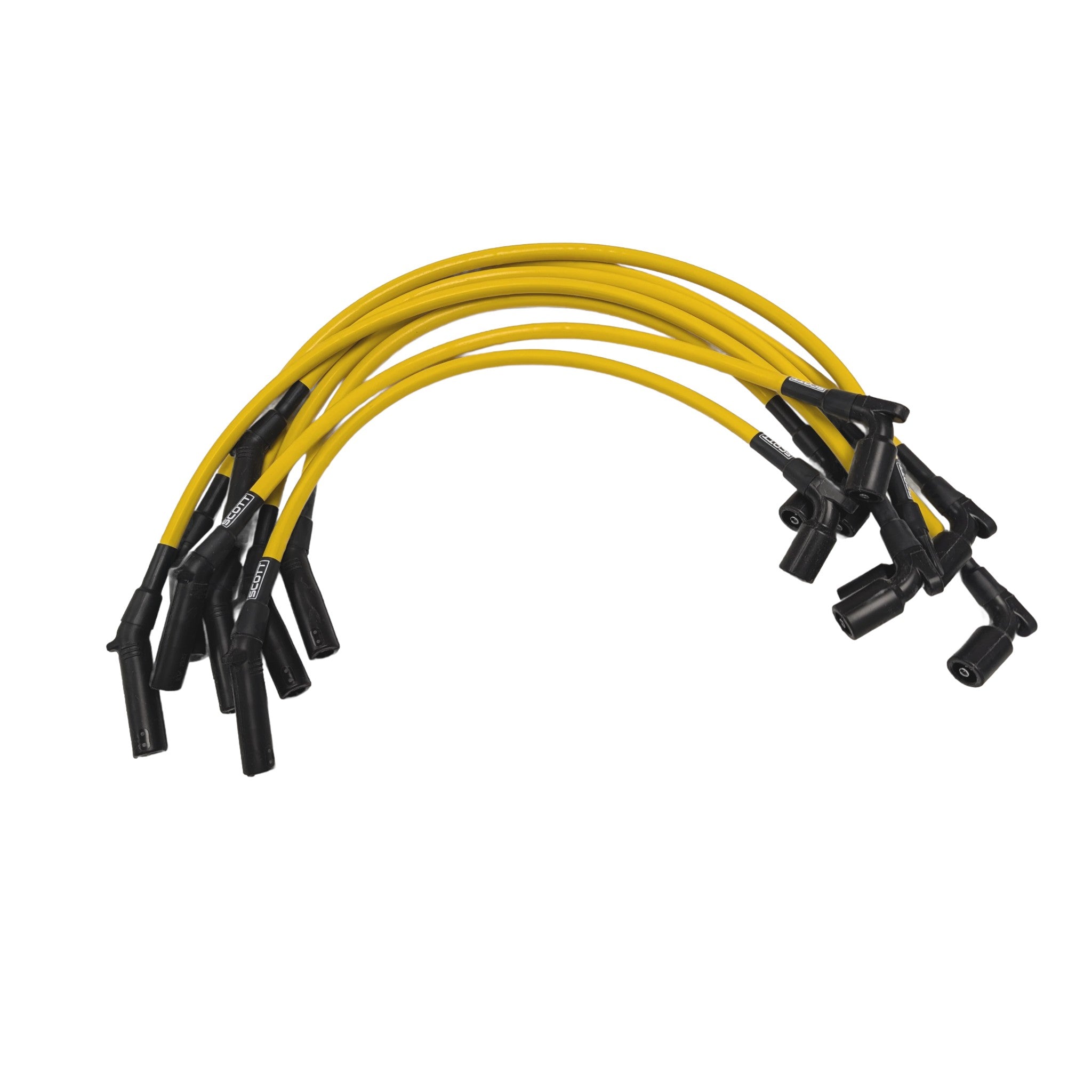 496 Mercruiser Spark Plug Wires - High Performance Low Ohm, 10mm Silicone Sleeved