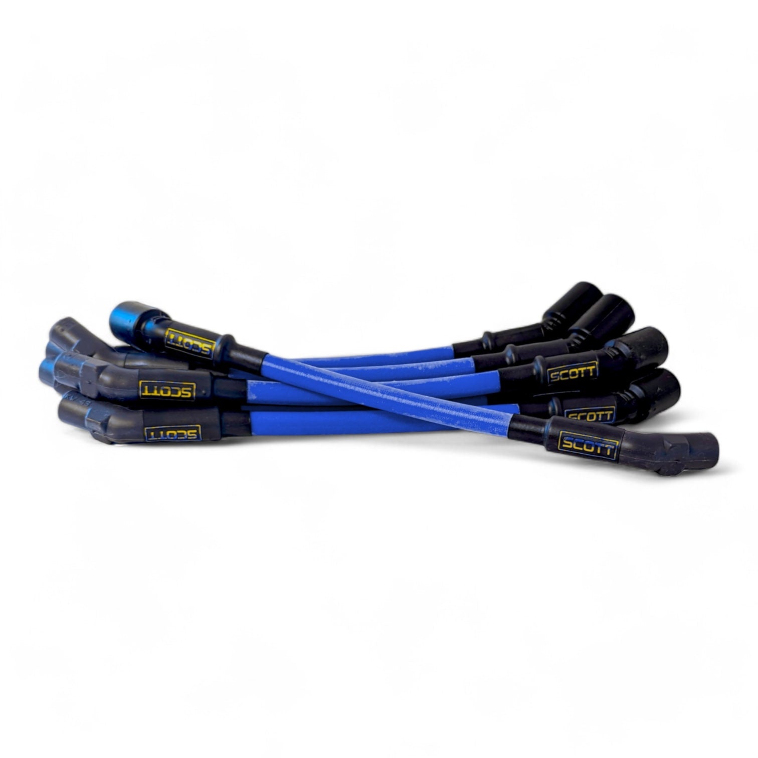 Scott Performance - 7.3 Ford Godzilla 30 OHM Plug Set  - Blue - SPW-CH-7.3ZILLA-4