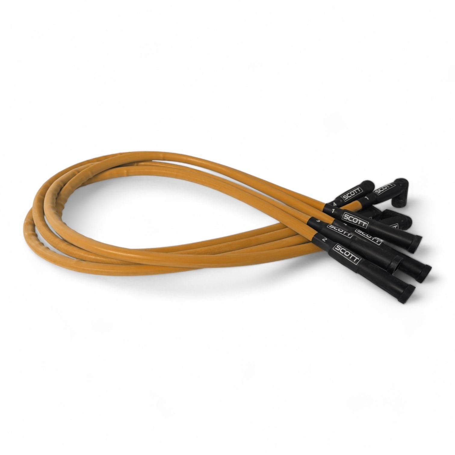 Scott Performance - Ford 2.3L 300 OHM Plug Set  - Orange - SPW300-CH-23-5