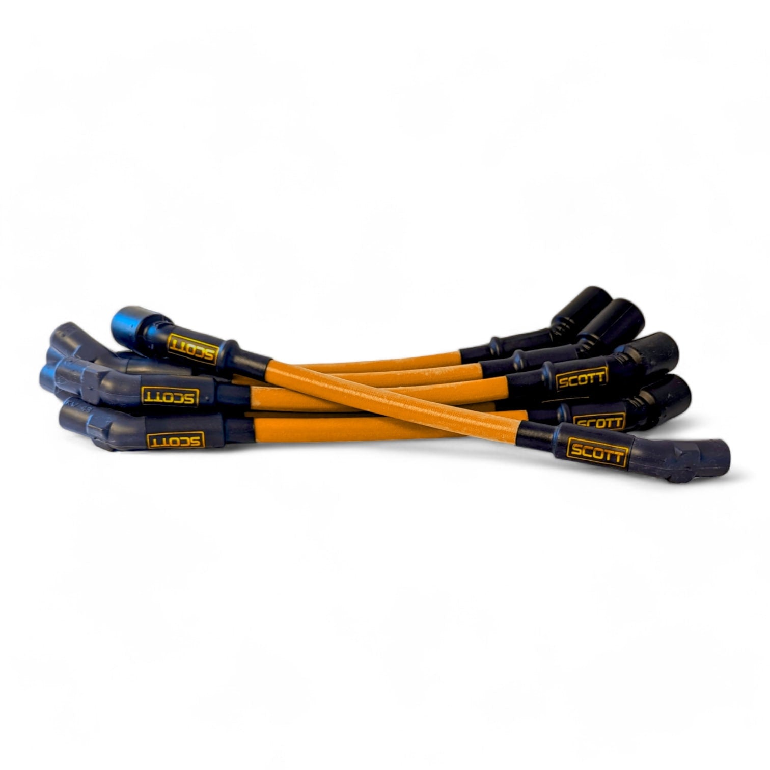 Scott Performance - 7.3 Ford Godzilla 30 OHM Plug Set  - Orange - SPW-CH-7.3ZILLA-5