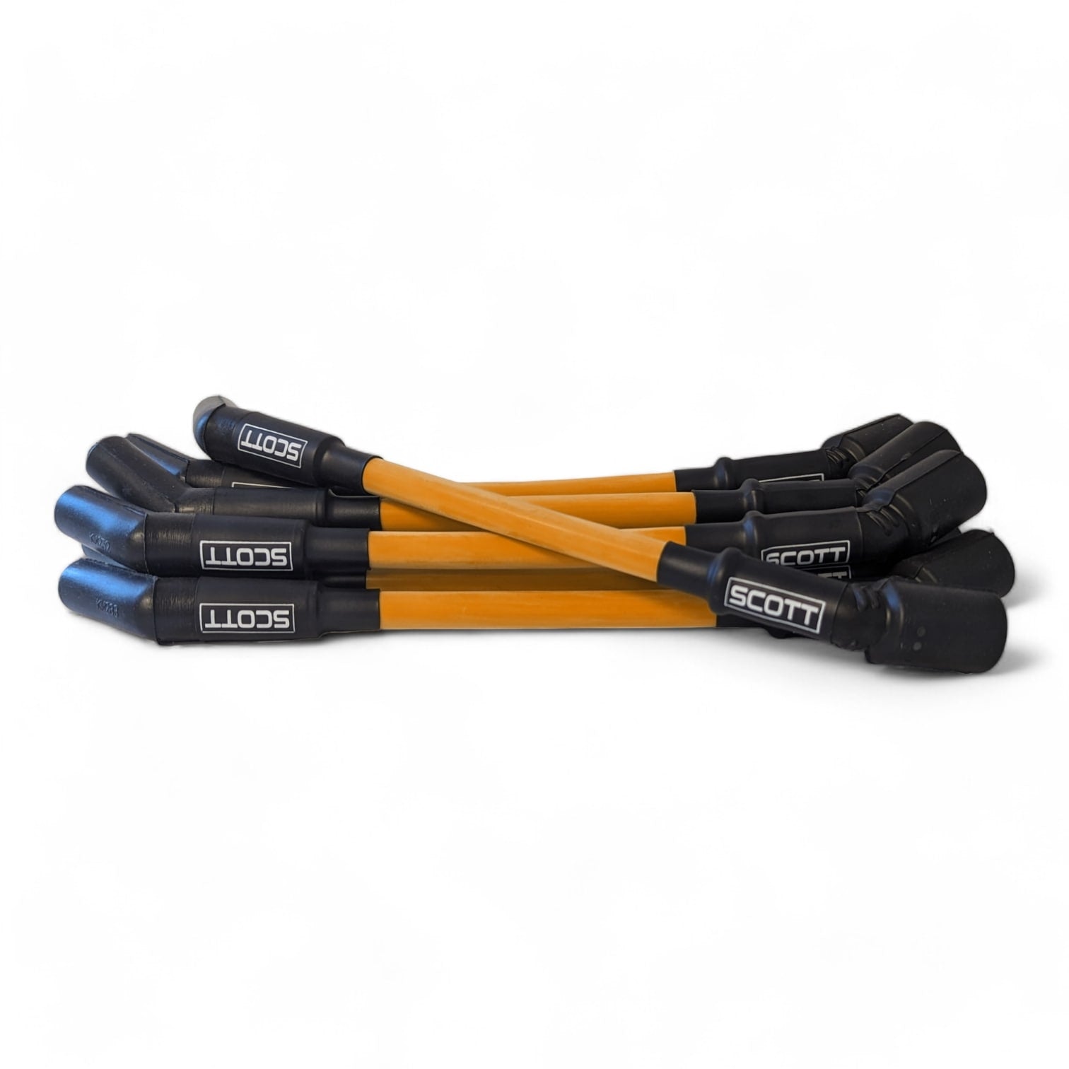 Scott Performance - Chevy Ls Truck 300 OHM Plug Set  - Orange - SPW300-CH-LS-T-5