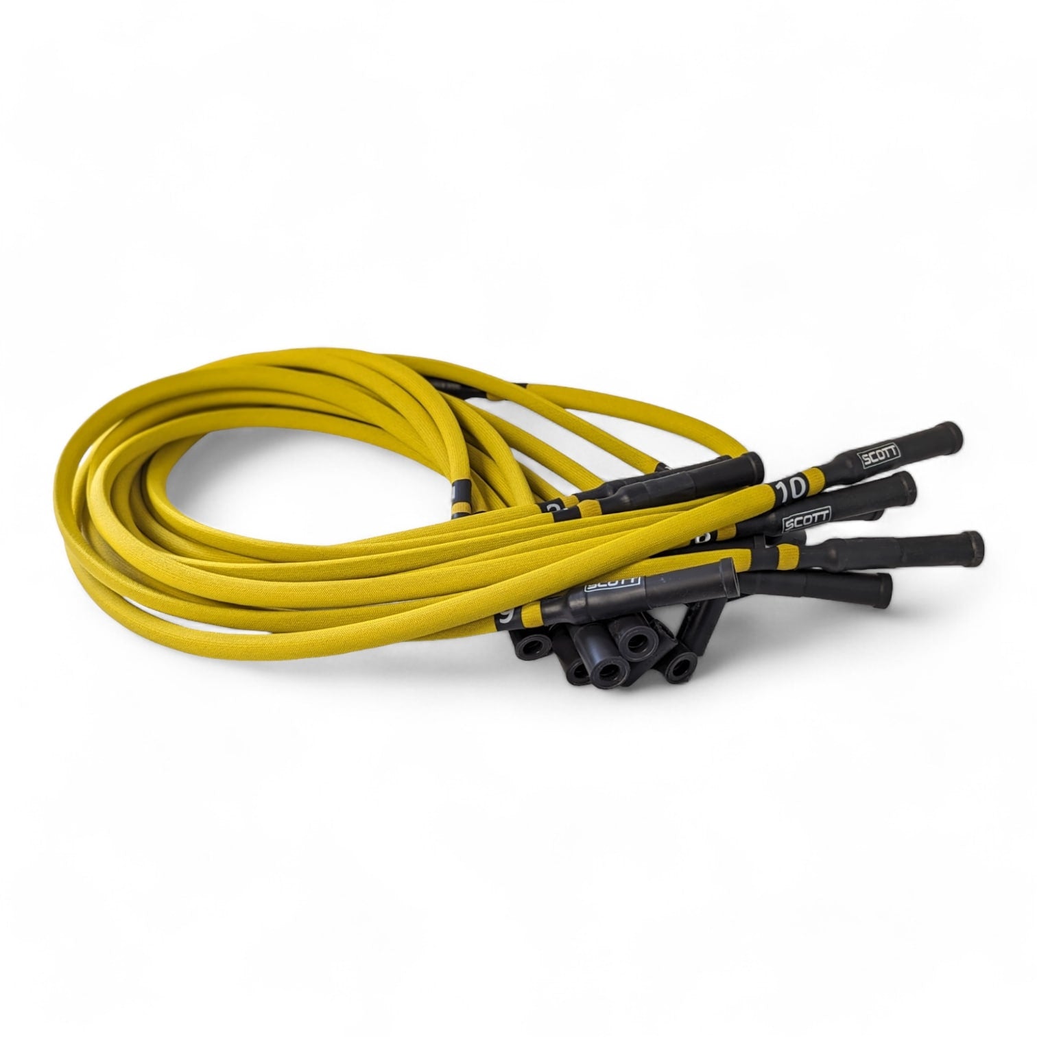 Scott Performance - Dodge Viper Gen3 30 OHM Fiberglass Sleeved Spark Plug Wire Set  - Yellow - SPW-PS-690-III-5