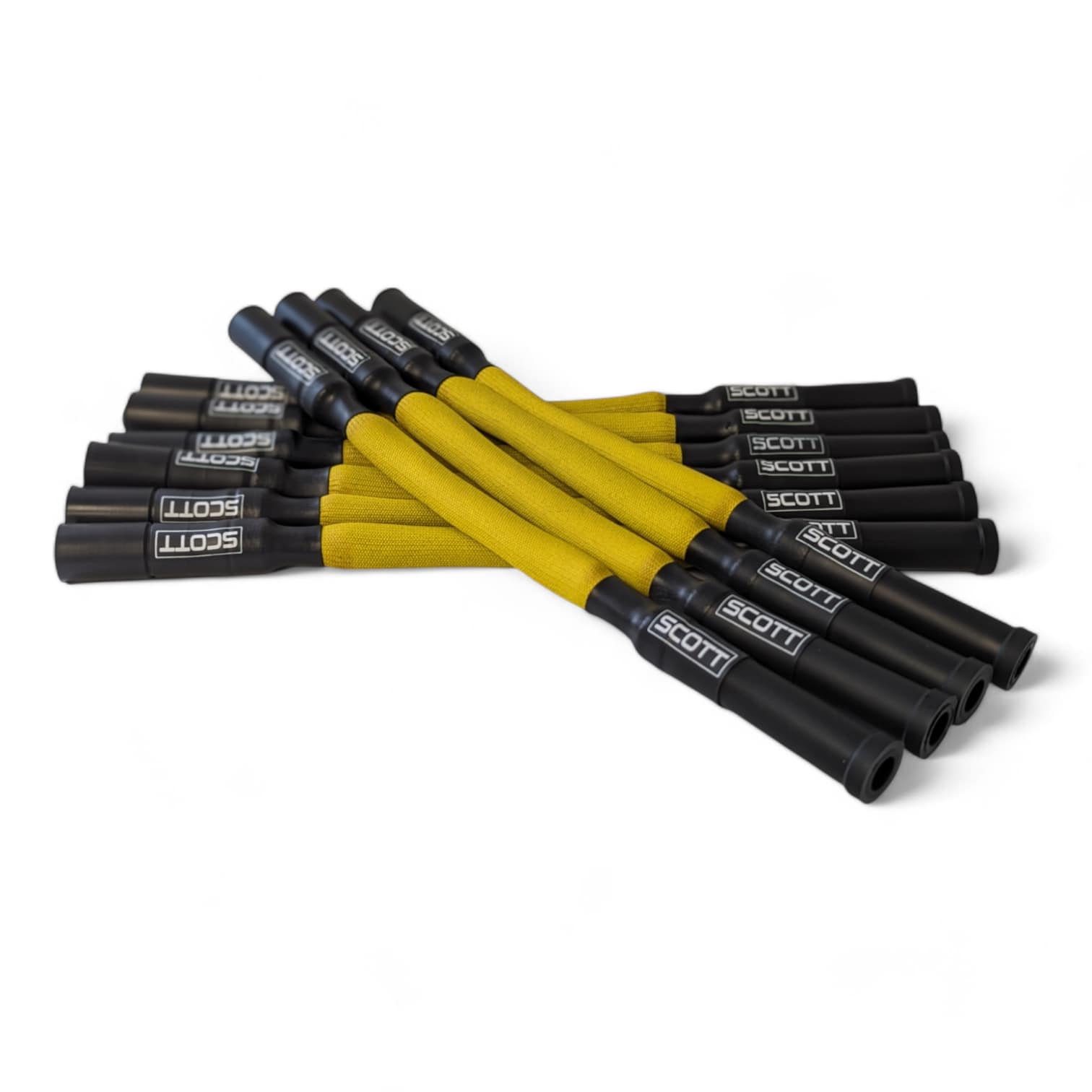 Scott Performance - Dodge Viper Gen4/5 30 OHM Fiberglass Sleeved Spark Plug Wire Set  - Yellow - SPW-PS-690-IV/V-5