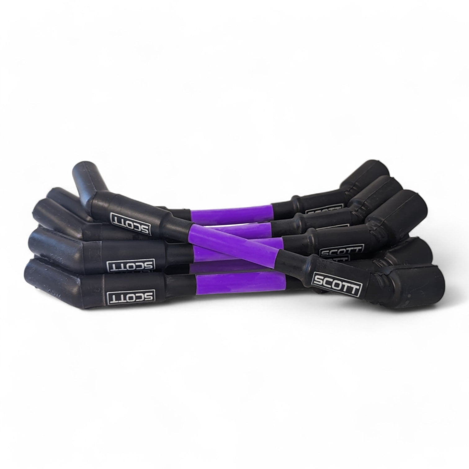 Scott Performance - Chevy Ls -Lt-Gen5 300 OHM Plug Set  - Purple - SPW300-CH-LT-GEN5-6
