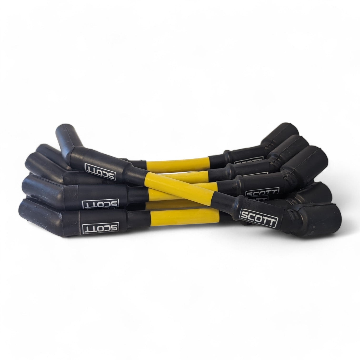 Scott Performance - Chevy Ls -Lt-Gen5 300 OHM Plug Set  - Yellow - SPW300-CH-LT-GEN5-7
