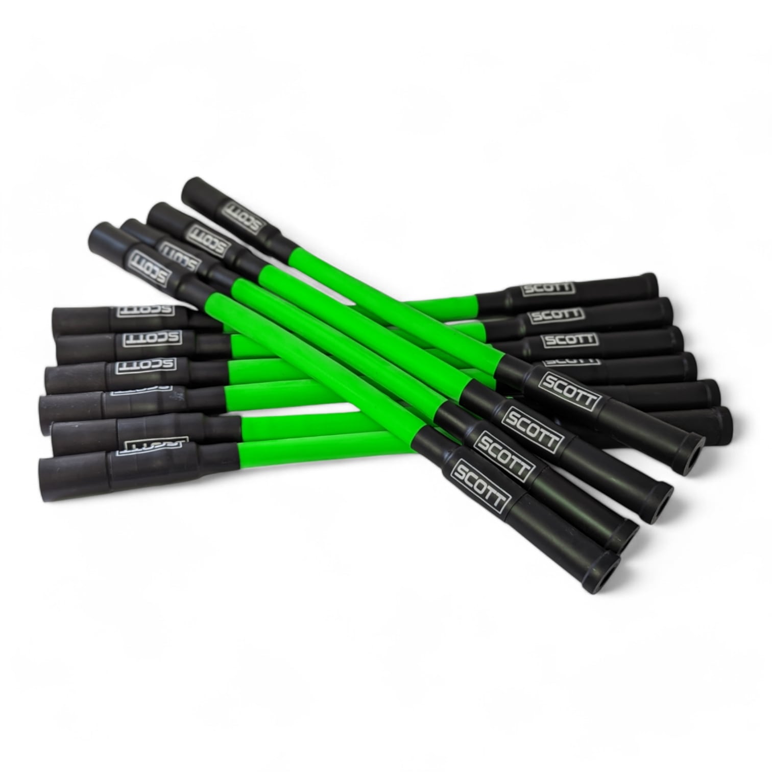 Scott Performance - Dodge Viper Gen4/5 30 OHM Plug Set  - Fluorescent Green - SPW300-CH-690-IV/V-8