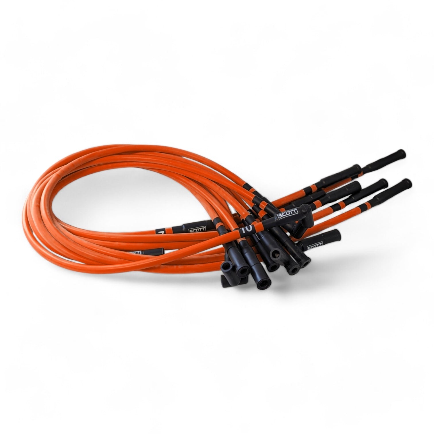 Scott Performance - Dodge Viper Gen3 300 OHM Plug Set  - Fluorescent Orange - SPW300-CH-690-III-9