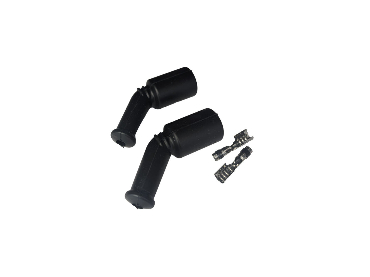 GM LS 45 Degree Silicone Coil Boot And Terminal Kit 