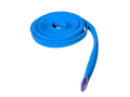 Blue High Temp Silicone Coated Fiberglass Oversleeve - 25' Roll