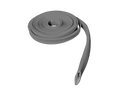 Gray High Temp Silicone Coated Fiberglass Oversleeve - 25' Roll