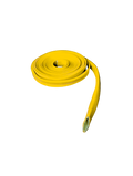 Yellow High Temp Silicone Coated Fiberglass Oversleeve - 25' Roll