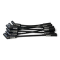 Scott Performance - Chevy LS Short 525 Crate Over Valve Cover 300 OHM Plug Set  - Black - SPW300-NS-525S