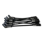 Scott Performance - Chevy LS Short 525 Crate Over Valve Cover 300 OHM Plug Set  - Black - SPW300-NS-525S