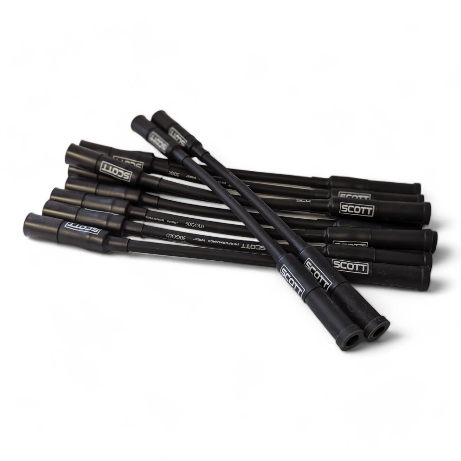 Scott Performance - Dodge Viper Gen 4&5 300 OHM Plug Set  - Black - SPW300-NS-690-IV/V