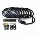 Scott Performance - Spark Plug Wire Kit 300 OHM  - Black - SPW300-NS-K45