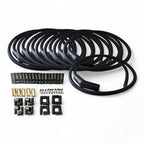 Scott Performance - Spark Plug Wire Kit 300 OHM  - Black - SPW300-NS-K45