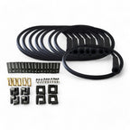 Scott Performance - Spark Plug Wire Kit 300 OHM  - Black - SPW300-NS-KSTR
